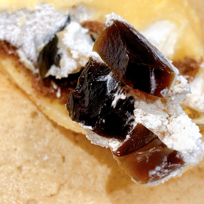 コメダ珈琲店監修喫茶店の珈琲ゼリークレープ