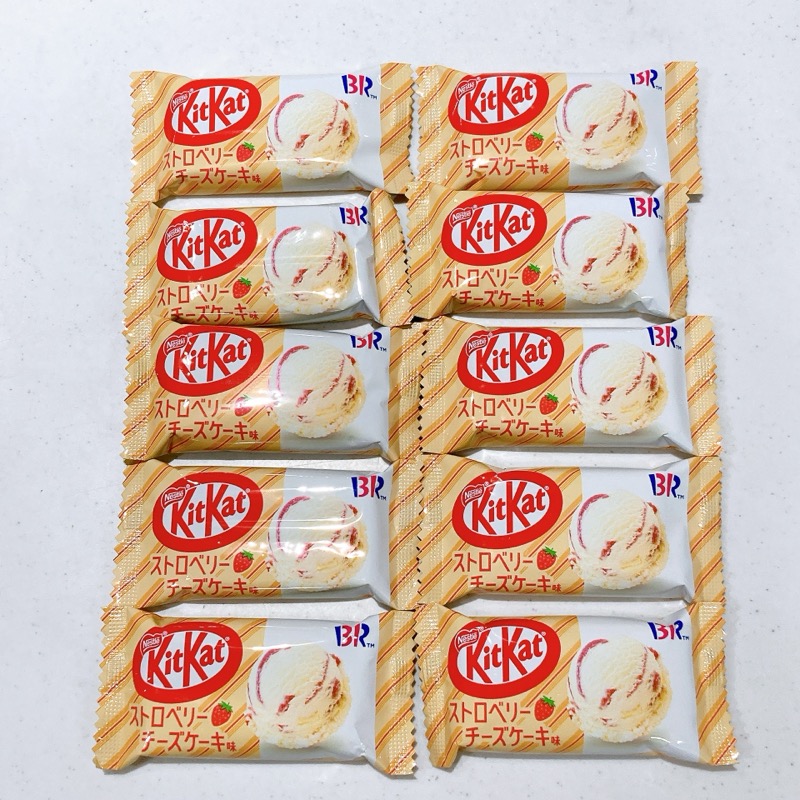 キットカットのストロベリーチーズケーキ