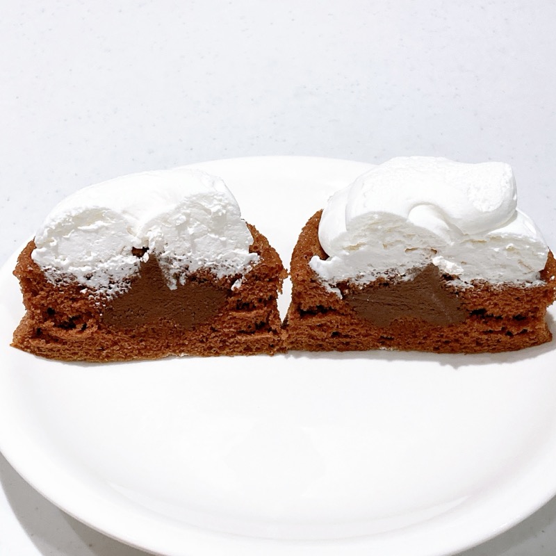 チョコレートプリンシフォン