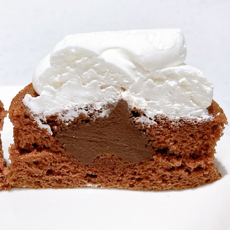 チョコレートプリンシフォン