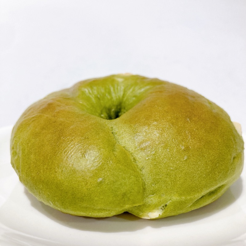 むぎゅっとベーグル抹茶&ホワイトチョコチップ