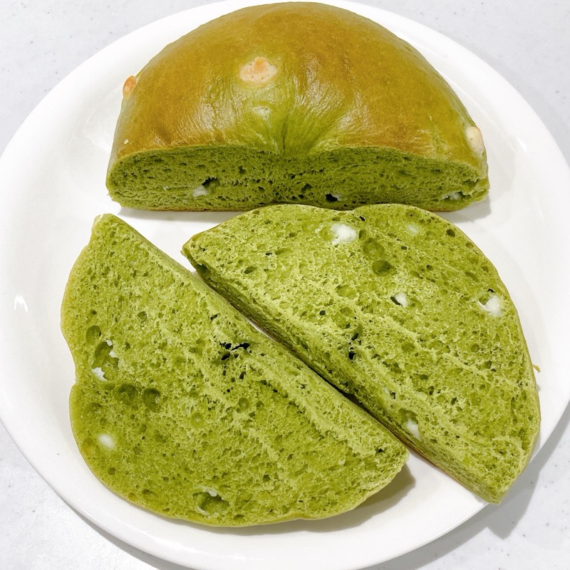 むぎゅっとベーグル抹茶&ホワイトチョコチップ