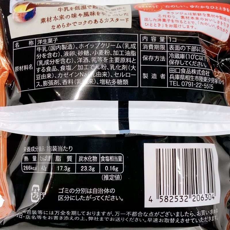 ひかえめに言ってクリーム多めのシュークリーム・カスタード