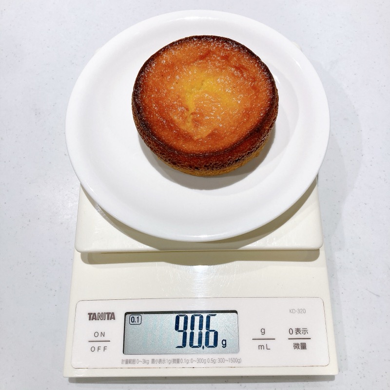 焦がしバターのむっちり食感タルト