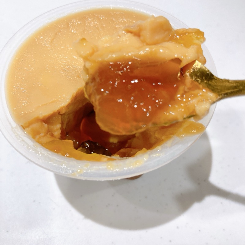 キタノコレクションラムレーズン入りプリン