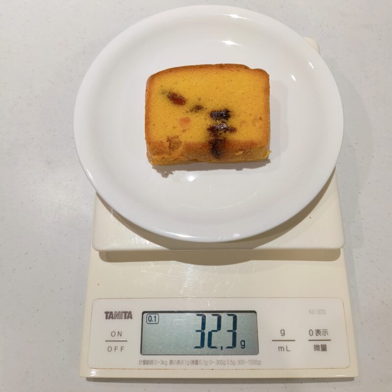 レーズンパウンドケーキ