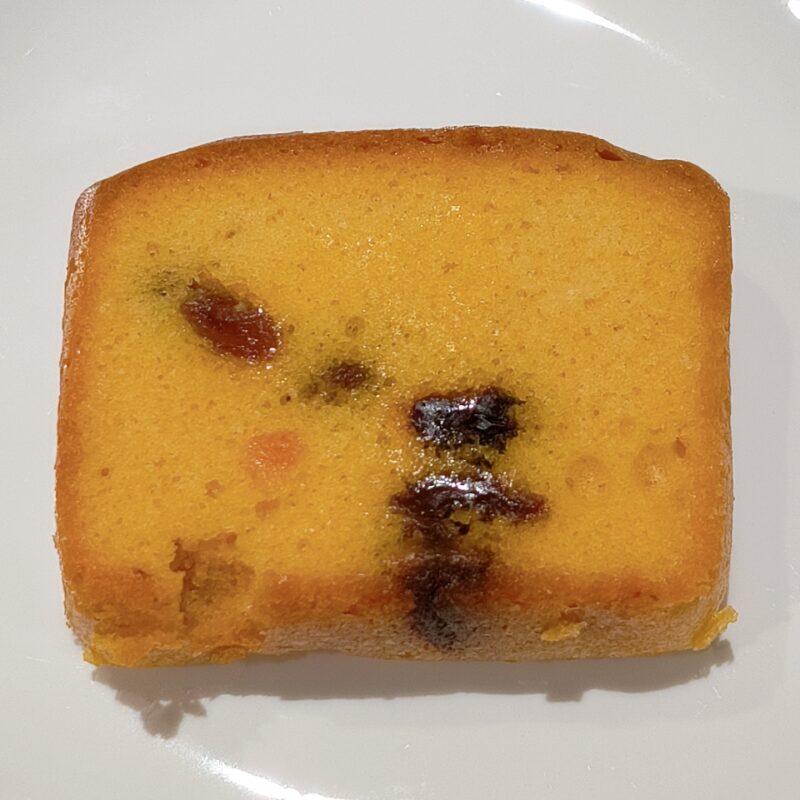 レーズンパウンドケーキ