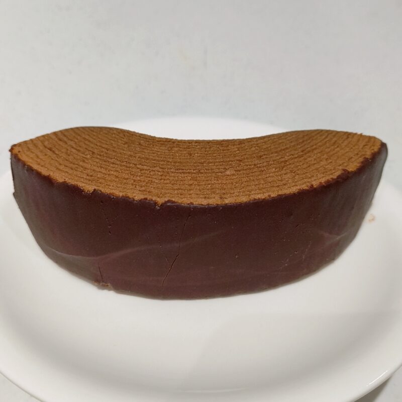 冷やして食べる森永ミルクココアバウム