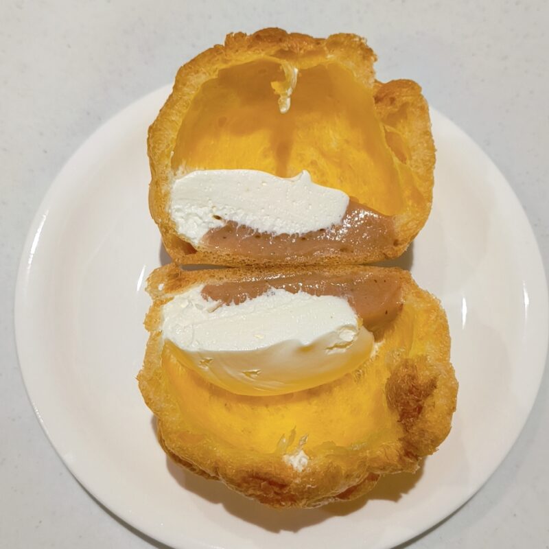 イタリア栗モンブランのシュークリーム