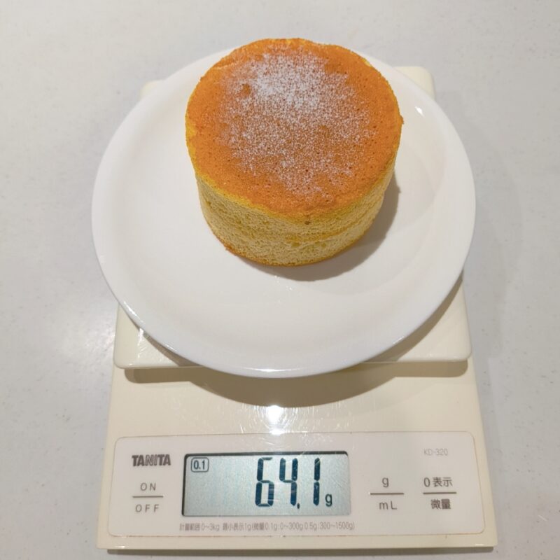 冷やして食べるホットケーキ風サンド
