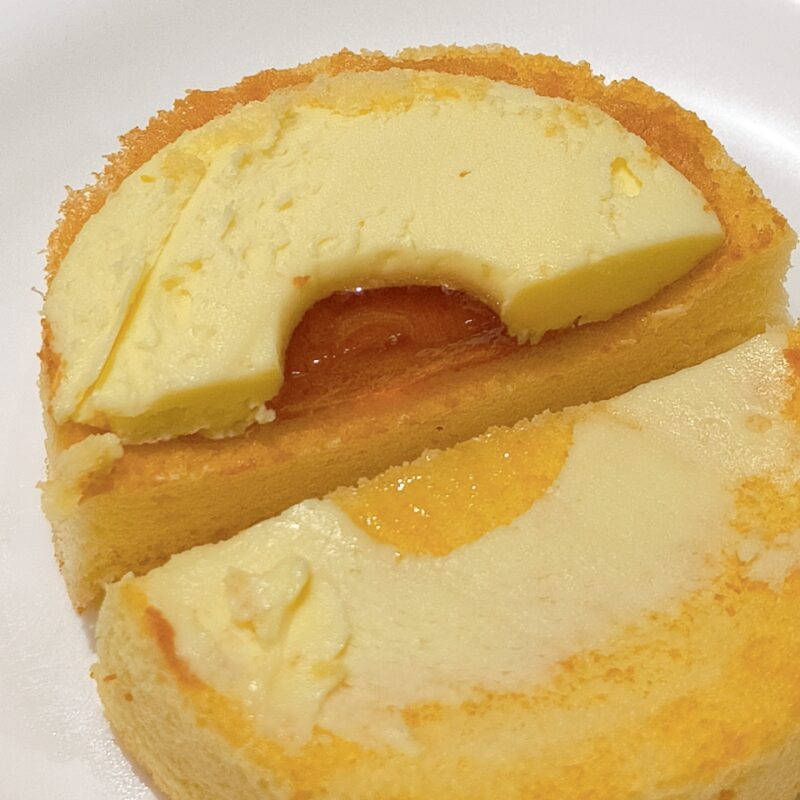 冷やして食べるホットケーキ風サンド