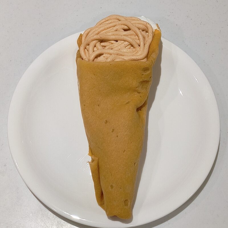 イタリア栗のモンブランクレープ
