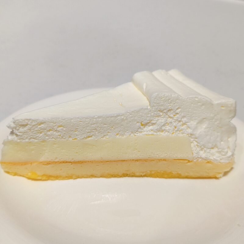 とろける白いミルクチーズケーキ