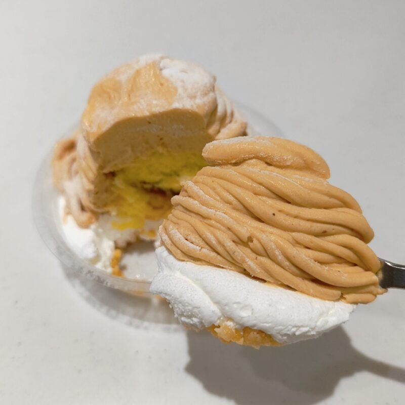 イタリア栗の焼き栗モンブラン